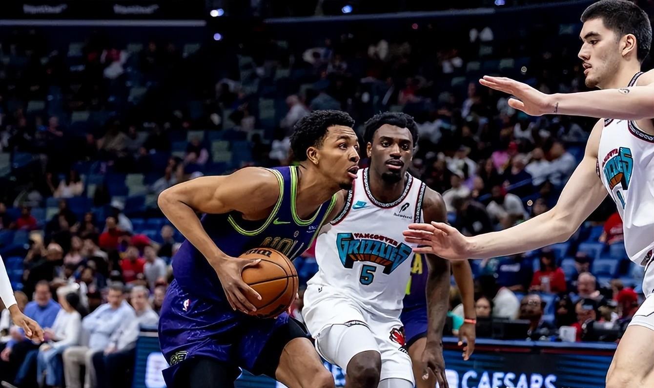 灰熊击败鹈鹕，莫兰特砍下生涯新高40分帮助球队获胜